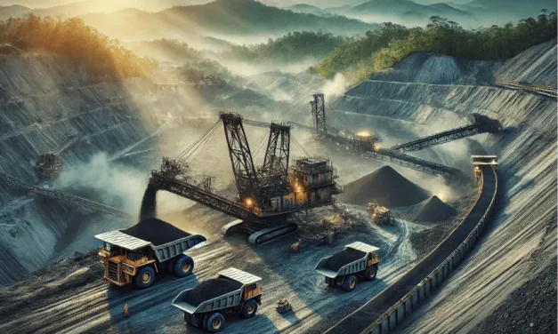 Area Sumber Energi Pada Sebuah Tambang Batu Bara