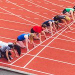 Olahraga Atletik Dalam Cabang Lari Estafet Yang Bergantian