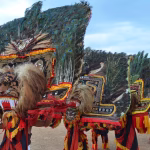 Topeng Besar Reog Kesenian Tradisional Dari Ponorogo