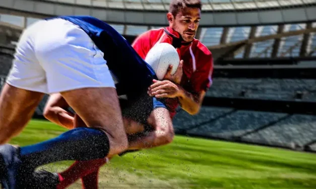 Olahraga Fisik Rugby Yang Mengakibatkan Benturan Badan