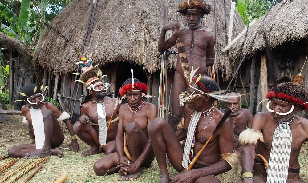 Penutup Tubuh Tradisional Dari Papua Yaitu Koteka