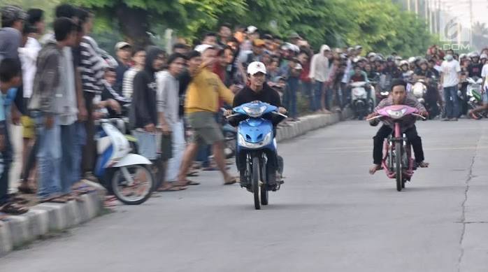 Kegiatan Negatif Balapan Di Jalanan Secara Tidak Aman