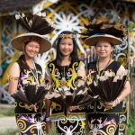 Bagian Pedalaman Sebuah Suku Dayak Di Indonesia