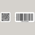 Kotak Garis Pada Sebuah Kode Barcode Teknologi Baru