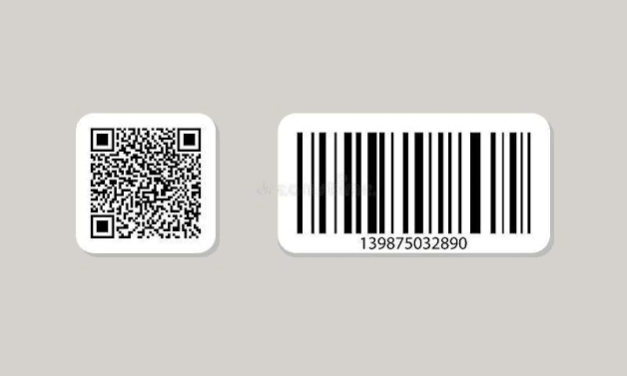 Kotak Garis Pada Sebuah Kode Barcode Teknologi Baru