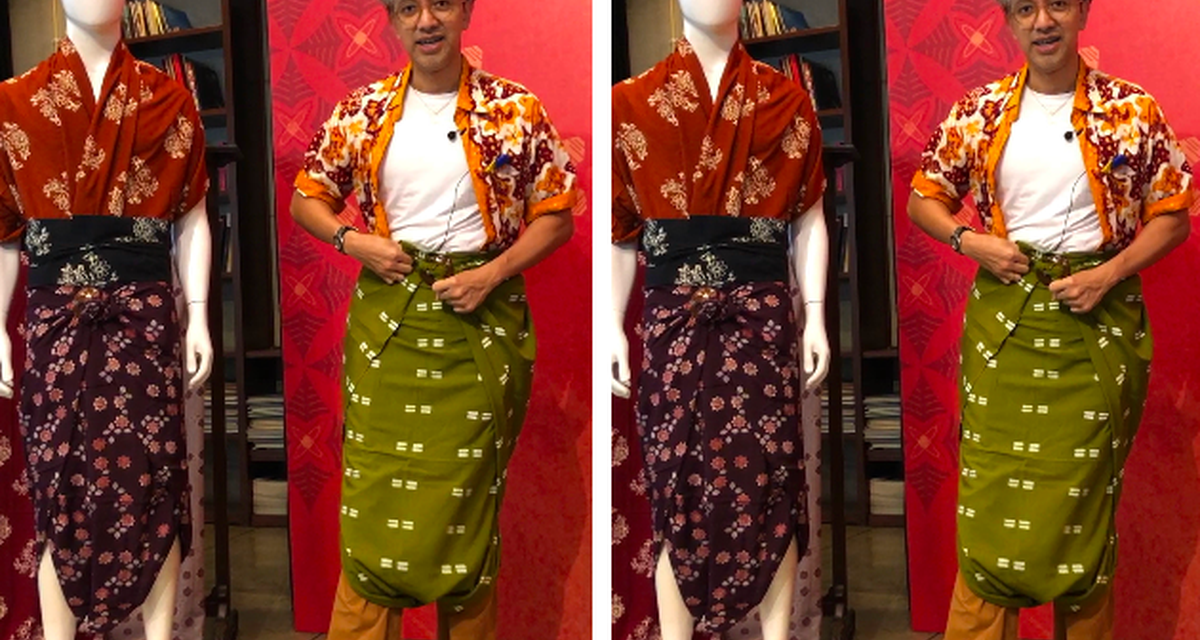 Suatu Budaya Kain Batik Dari Indonesia