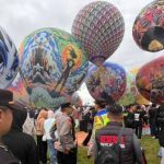Sebuah Transportasi Unik Balon Udara Terbang