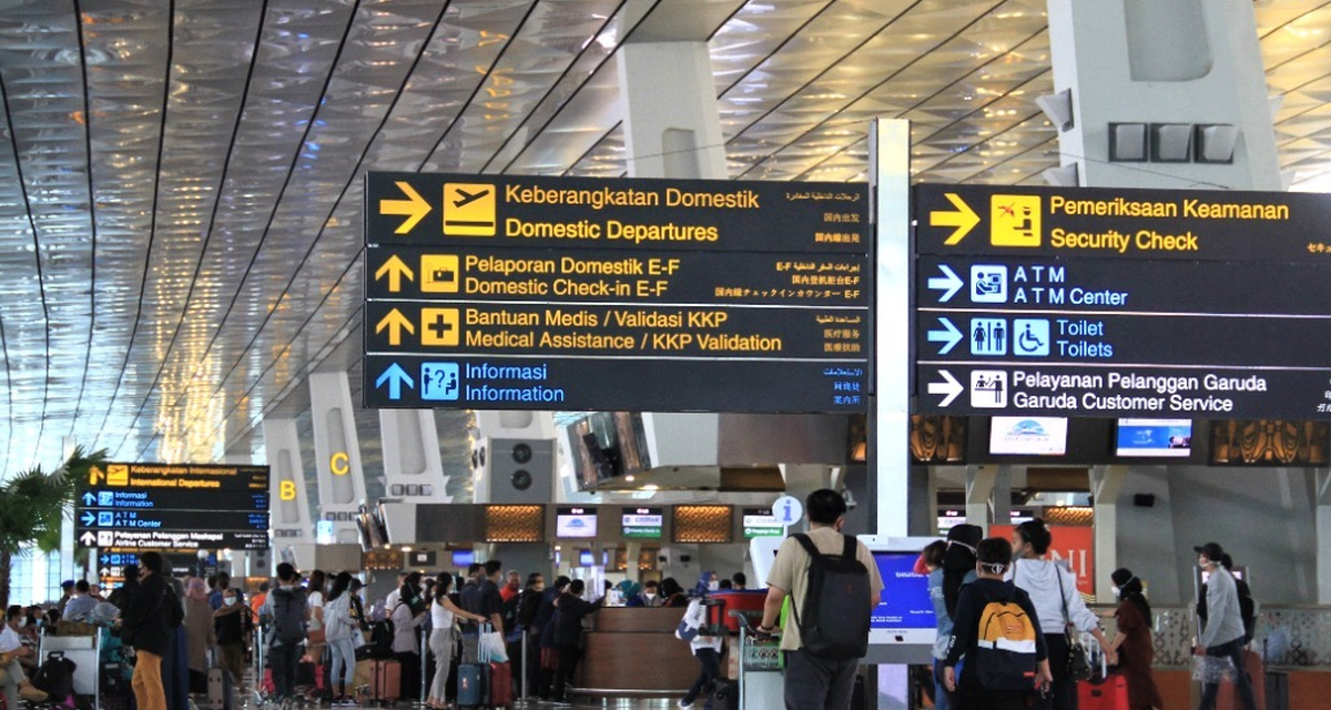 Sebuah Tempat Penerbangan Pesawat Di Bandara