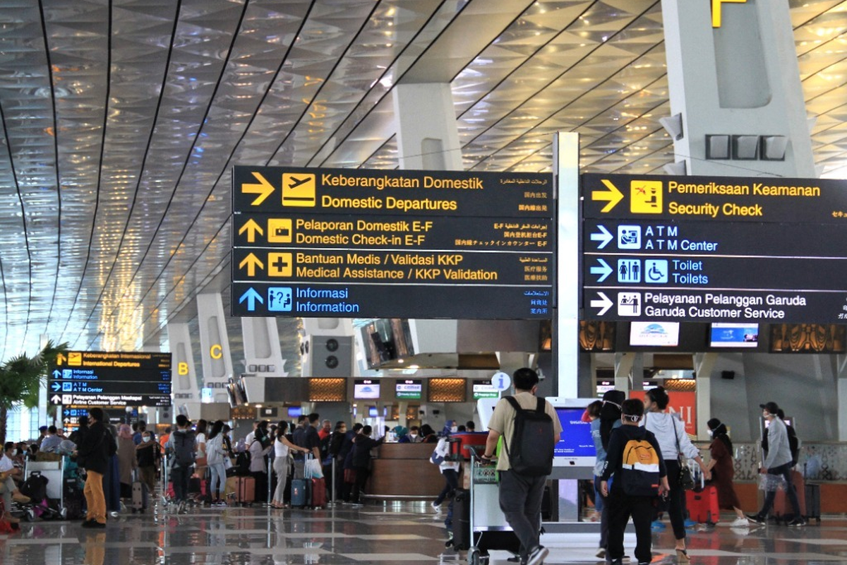 Sebuah Tempat Penerbangan Pesawat Di Bandara